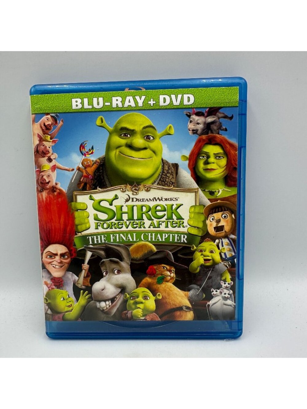 Shrek Forever After Blu-Ray DVD Combo Pack DreamWorks Animation PG Family Comedy